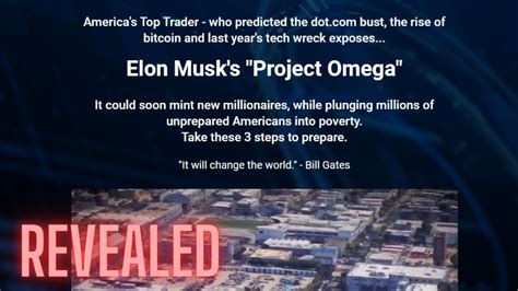 elon musk omega project|project omega stock price today.